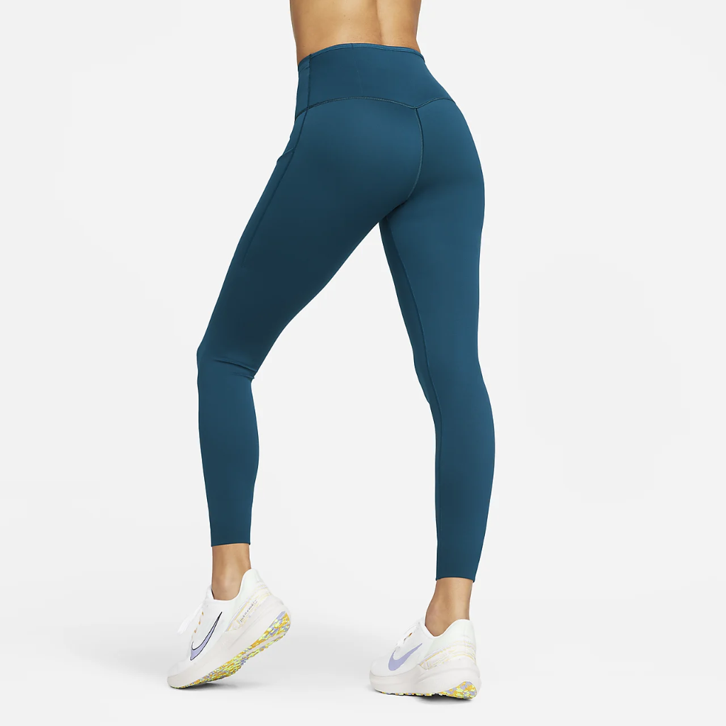 Nike Go Women&#039;s Firm-Support High-Waisted 7/8 Leggings with Pockets DQ5636-460