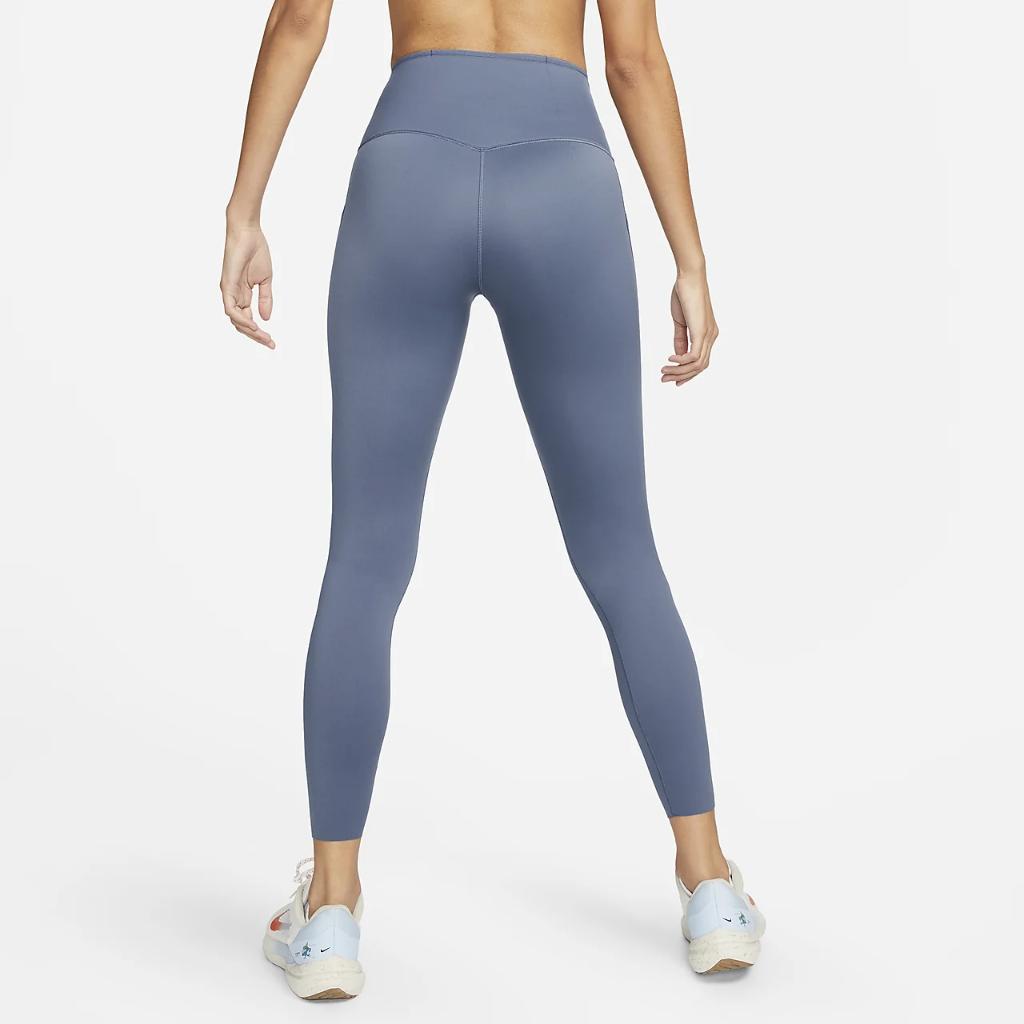 Nike Go Women&#039;s Firm-Support High-Waisted 7/8 Leggings with Pockets DQ5636-491