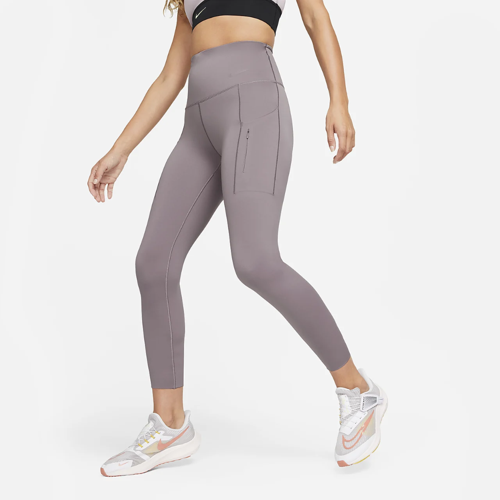 Nike Go Women&#039;s Firm-Support High-Waisted 7/8 Leggings with Pockets DQ5636-531