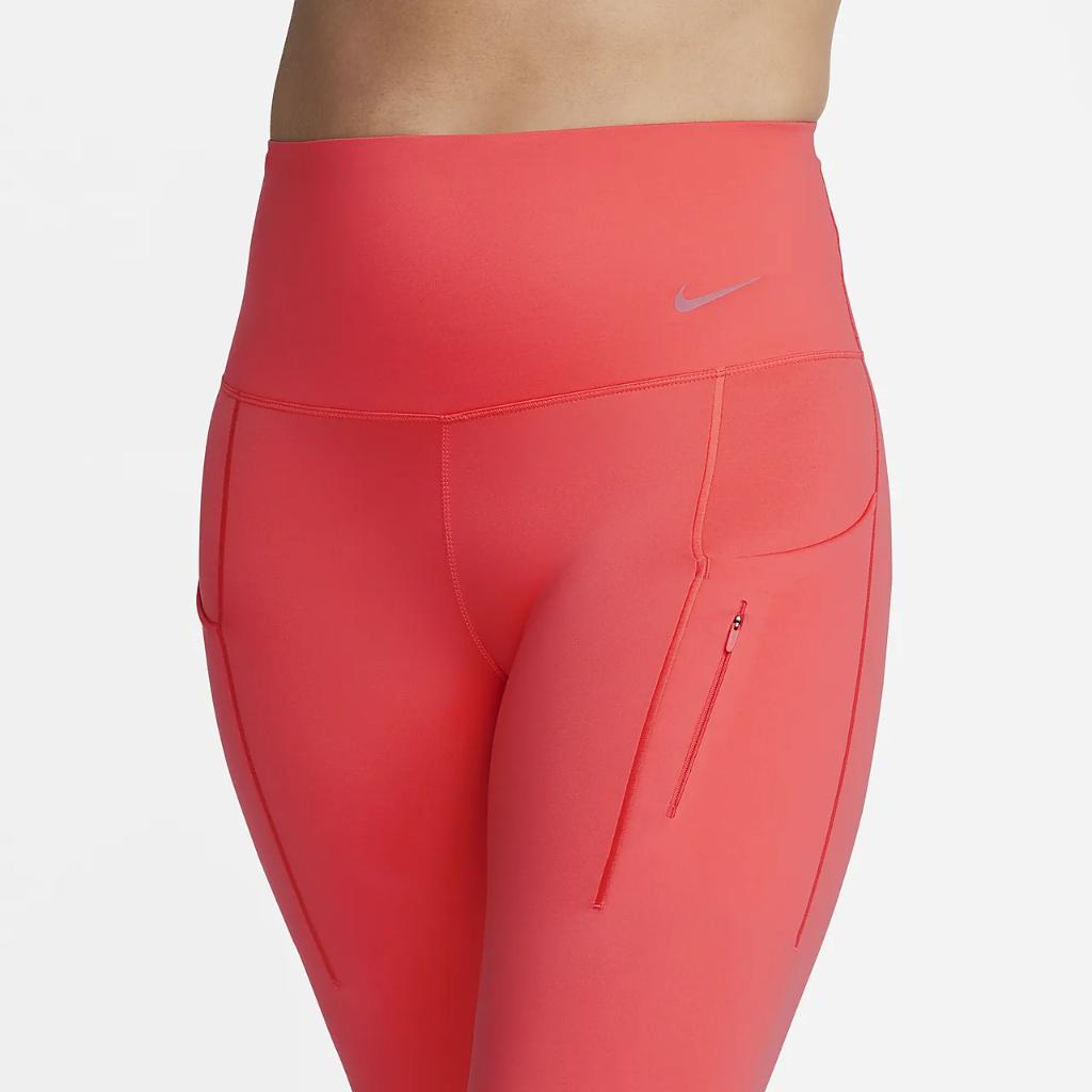 Nike Go Women&#039;s Firm-Support High-Waisted 7/8 Leggings with Pockets DQ5636-850