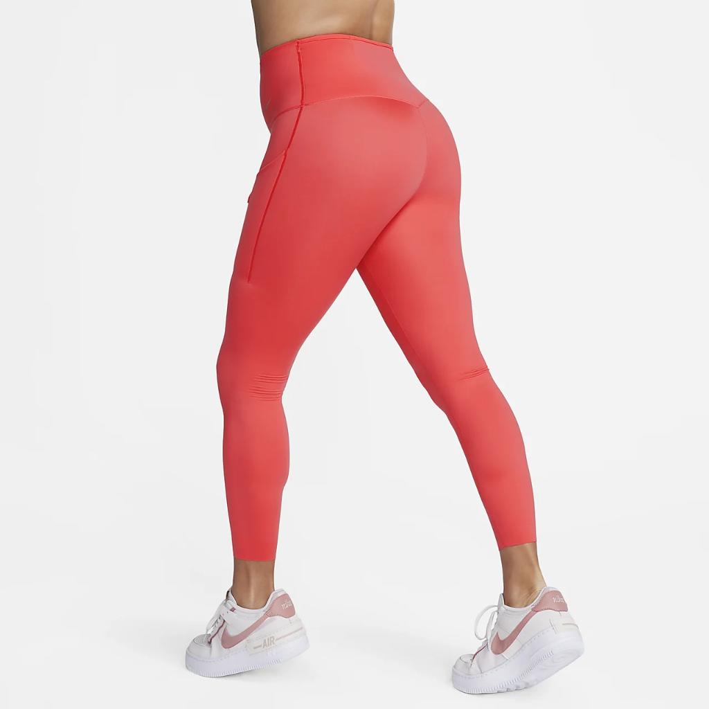 Nike Go Women&#039;s Firm-Support High-Waisted 7/8 Leggings with Pockets DQ5636-850