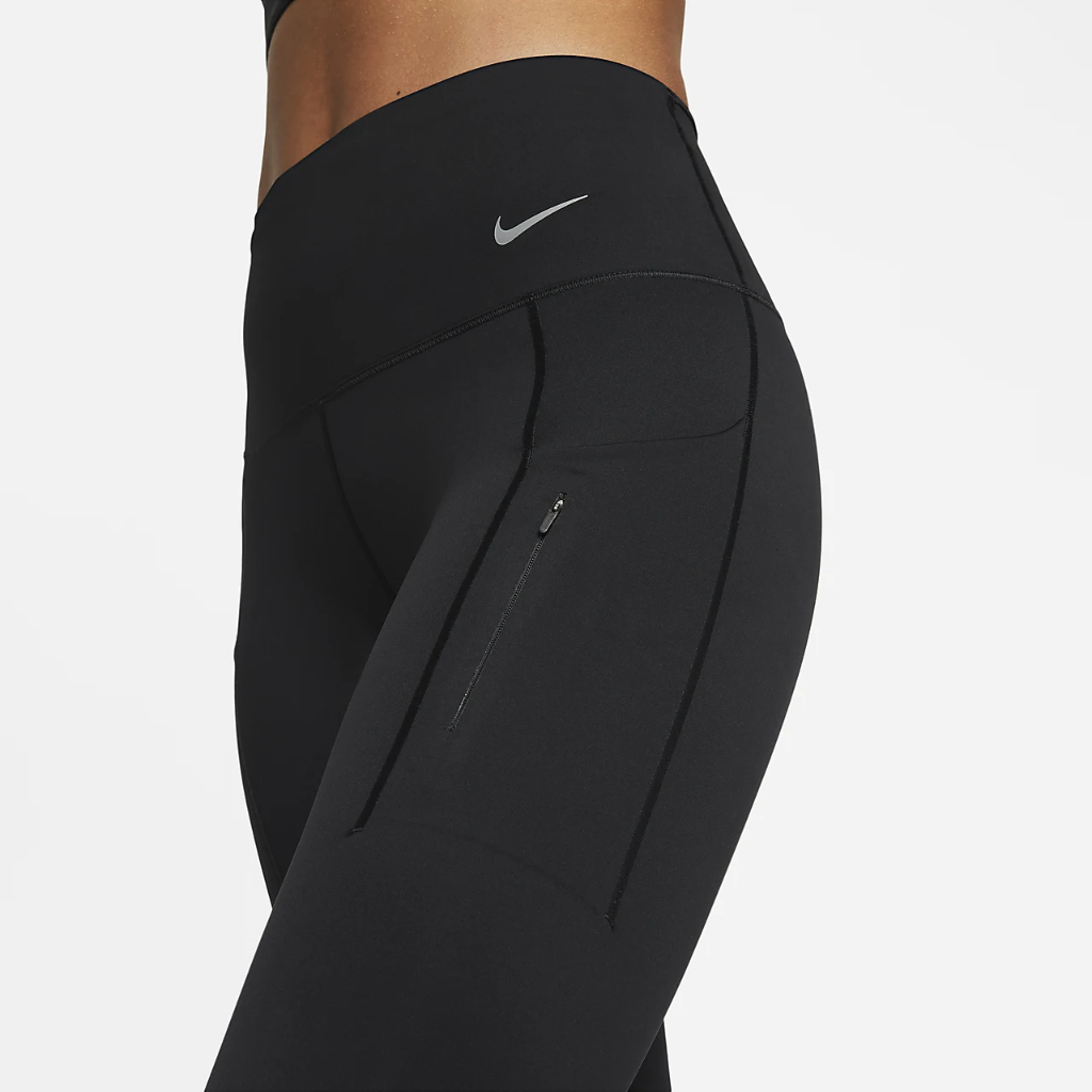 Nike Go Women&#039;s Firm-Support High-Waisted Full-Length Leggings with Pockets DQ5668-010