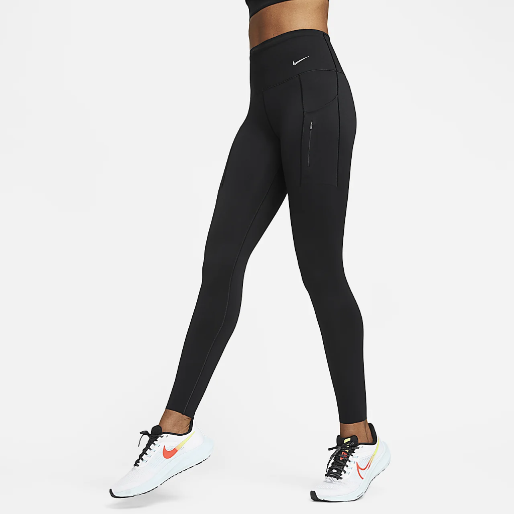 Nike Go Women&#039;s Firm-Support High-Waisted Full-Length Leggings with Pockets DQ5668-010