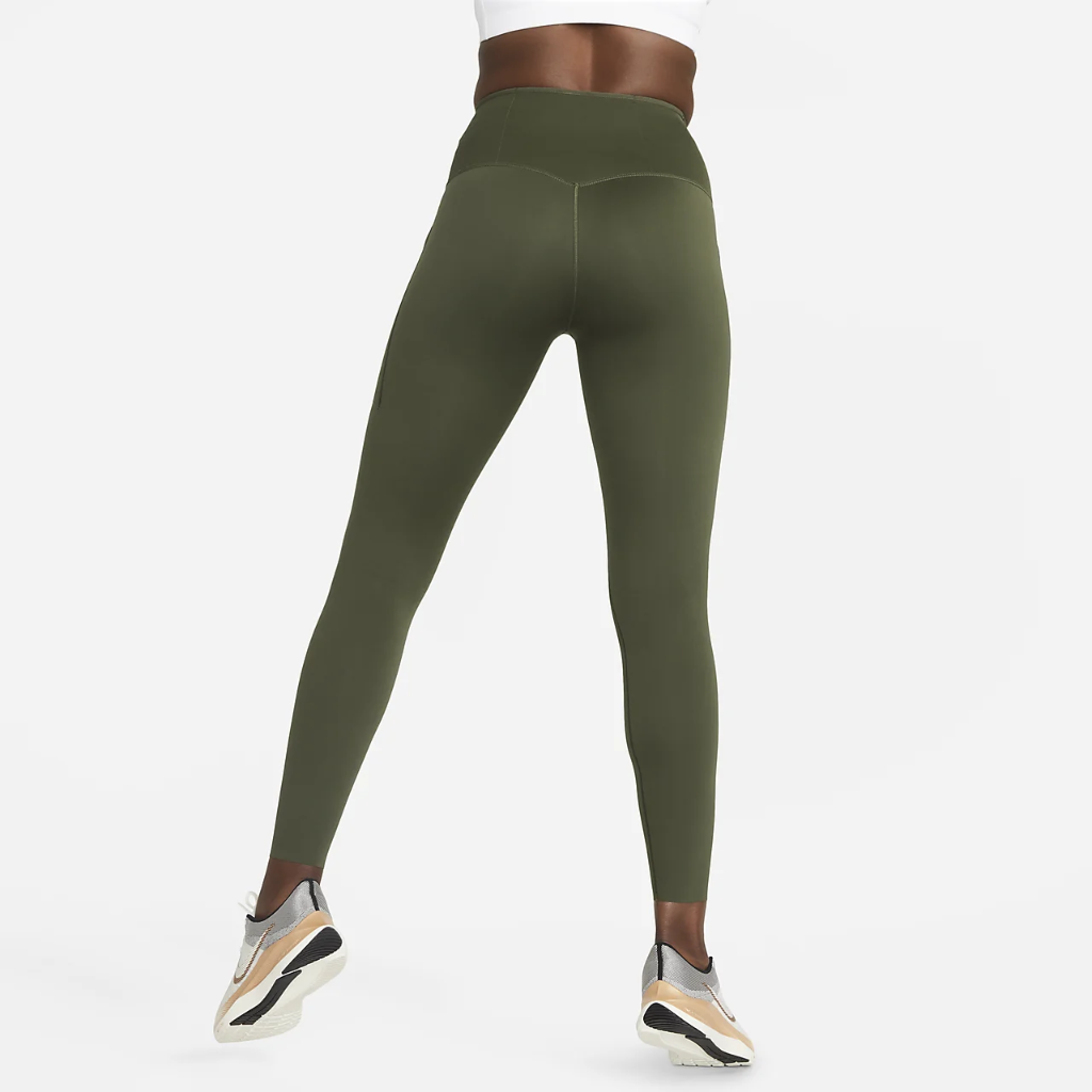 Nike Go Women&#039;s Firm-Support High-Waisted Full-Length Leggings with Pockets DQ5668-325