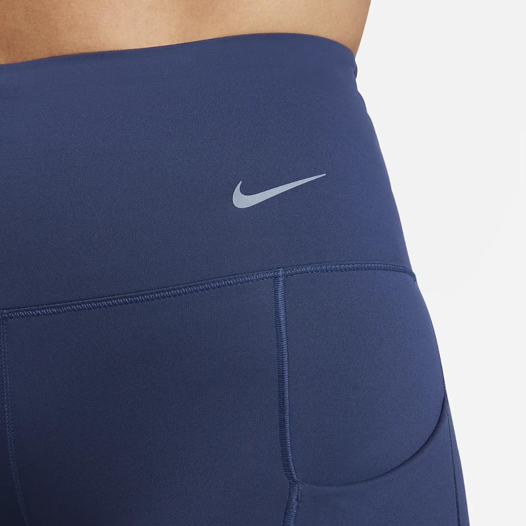 Nike Go Women&#039;s Firm-Support High-Waisted Full-Length Leggings with Pockets DQ5668-410