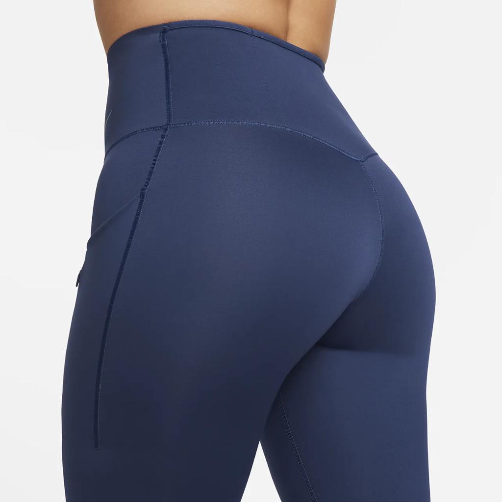 Nike Go Women&#039;s Firm-Support High-Waisted Full-Length Leggings with Pockets DQ5668-410