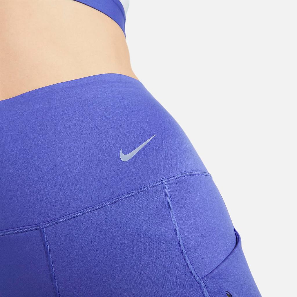 Nike Go Women&#039;s Firm-Support High-Waisted Full-Length Leggings with Pockets DQ5668-430