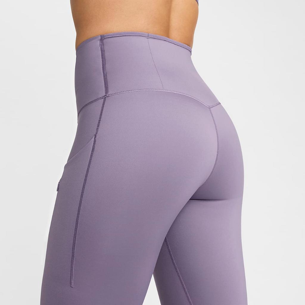 Nike Go Women&#039;s Firm-Support High-Waisted Full-Length Leggings with Pockets DQ5668-509