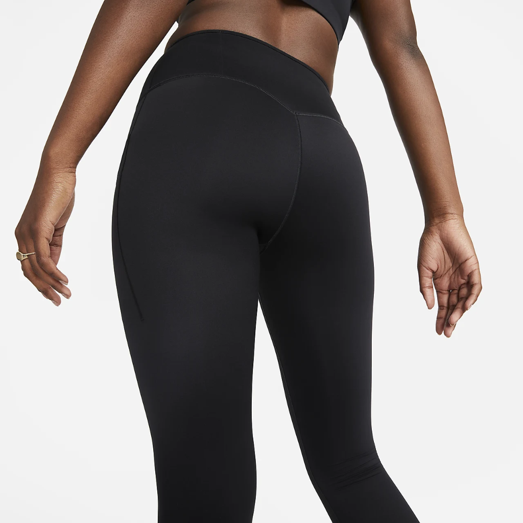 Nike Go Women&#039;s Firm-Support Mid-Rise Full-Length Leggings with Pockets DQ5672-010