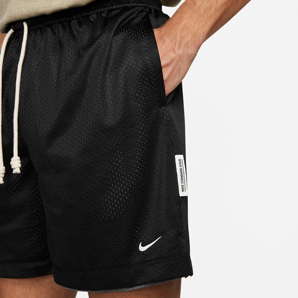 Nike Dri-FIT Standard Issue Men&#039;s Reversible 6&quot; Basketball Shorts DQ5707-011