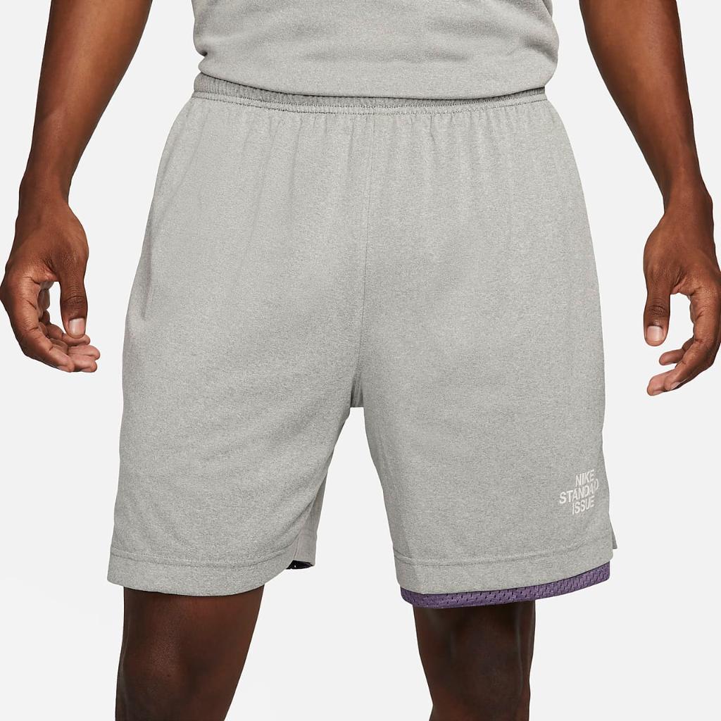 Nike Dri-FIT Standard Issue Men&#039;s Reversible 6&quot; Basketball Shorts DQ5707-553