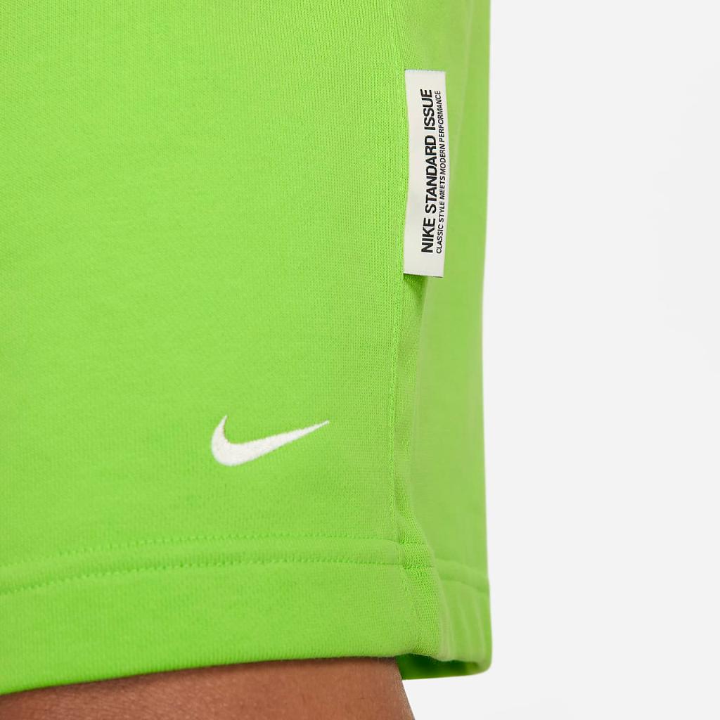Nike Dri-FIT Standard Issue Men&#039;s 8&quot; French Terry Basketball Shorts DQ5712-313