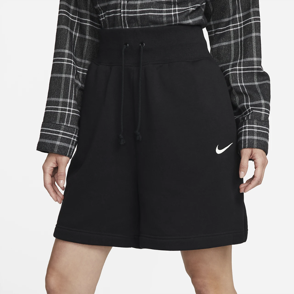 Nike Sportswear Phoenix Fleece Women&#039;s High-Waisted Shorts DQ5717-010