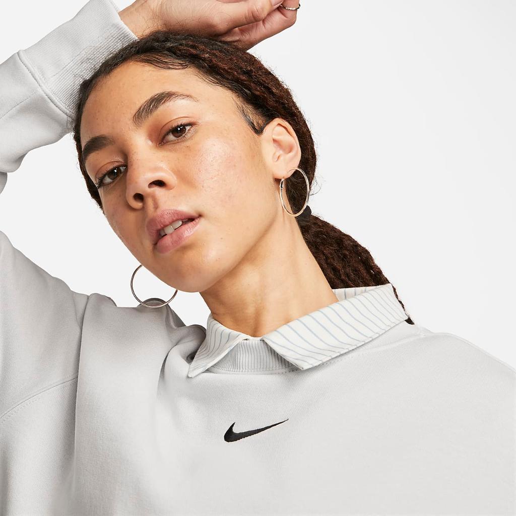 Nike Sportswear Phoenix Fleece Women&#039;s Oversized Crewneck Sweatshirt DQ5733-025