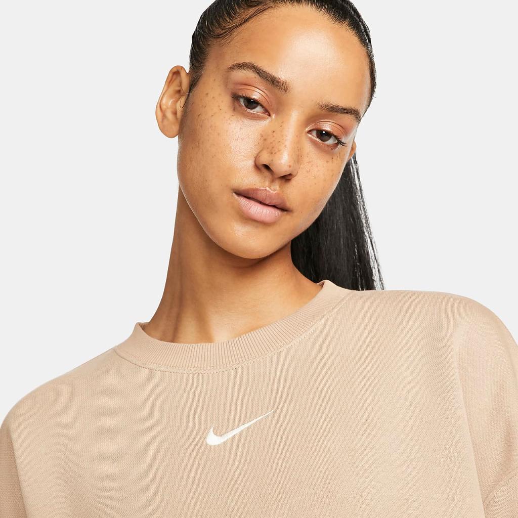 Nike Sportswear Phoenix Fleece Women&#039;s Oversized Crewneck Sweatshirt DQ5733-200