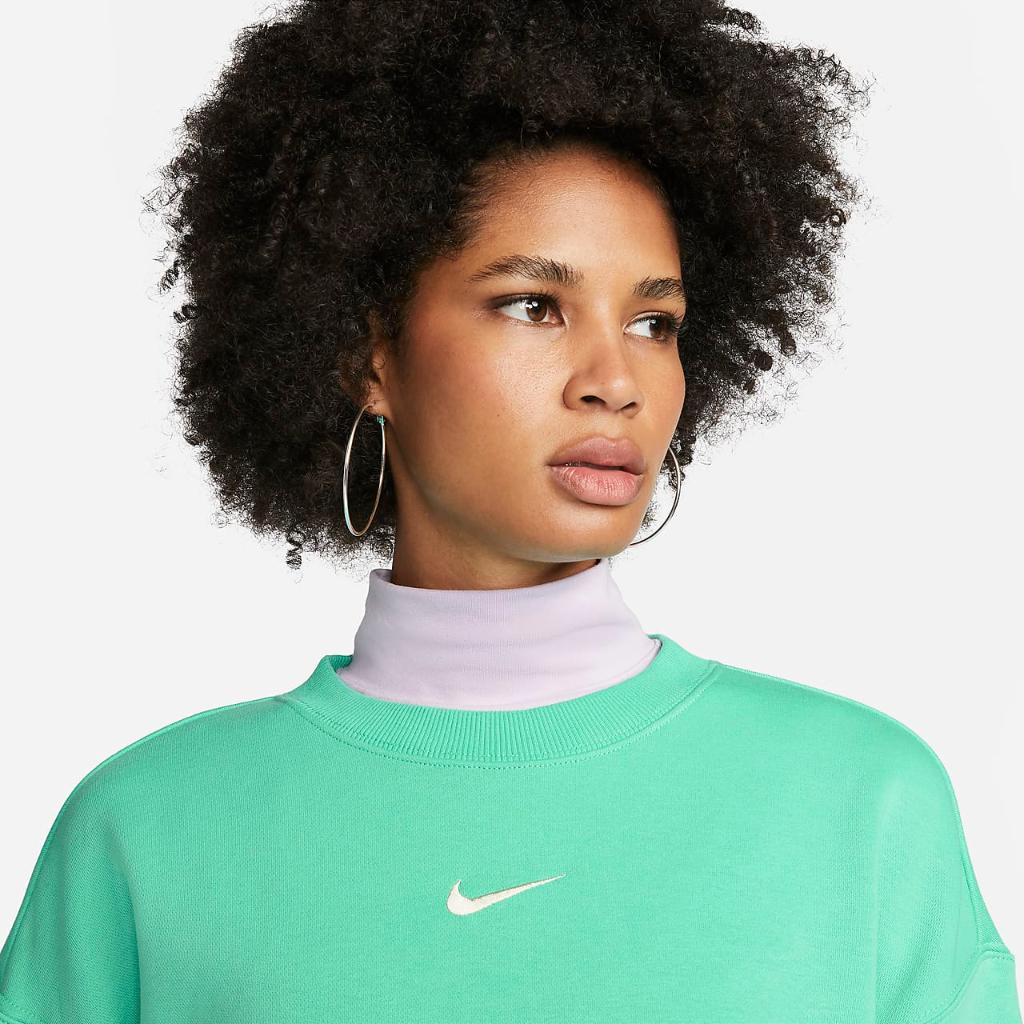 Nike Sportswear Phoenix Fleece Women&#039;s Oversized Crewneck Sweatshirt DQ5733-369