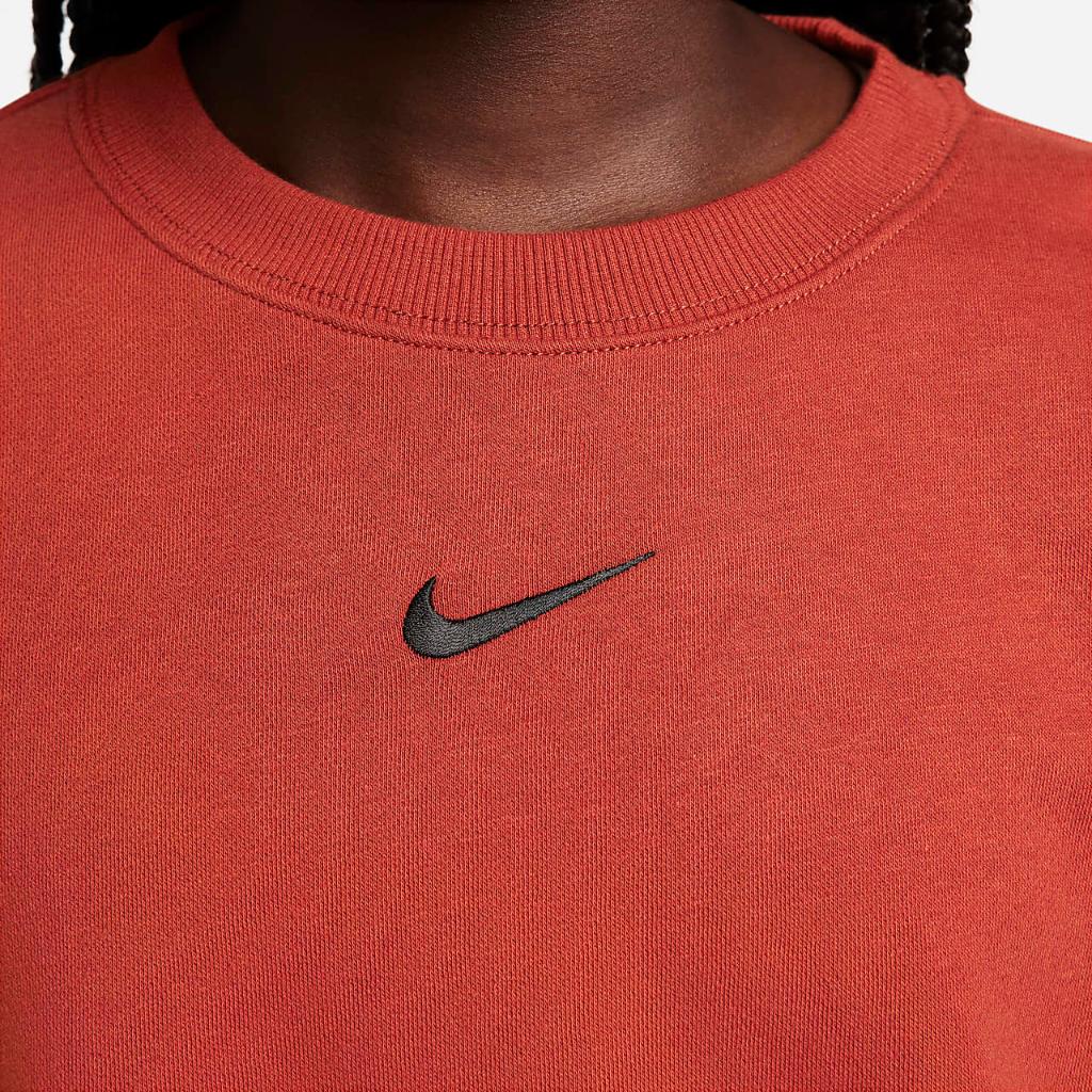 Nike Sportswear Phoenix Fleece Women&#039;s Oversized Crewneck Sweatshirt DQ5733-832