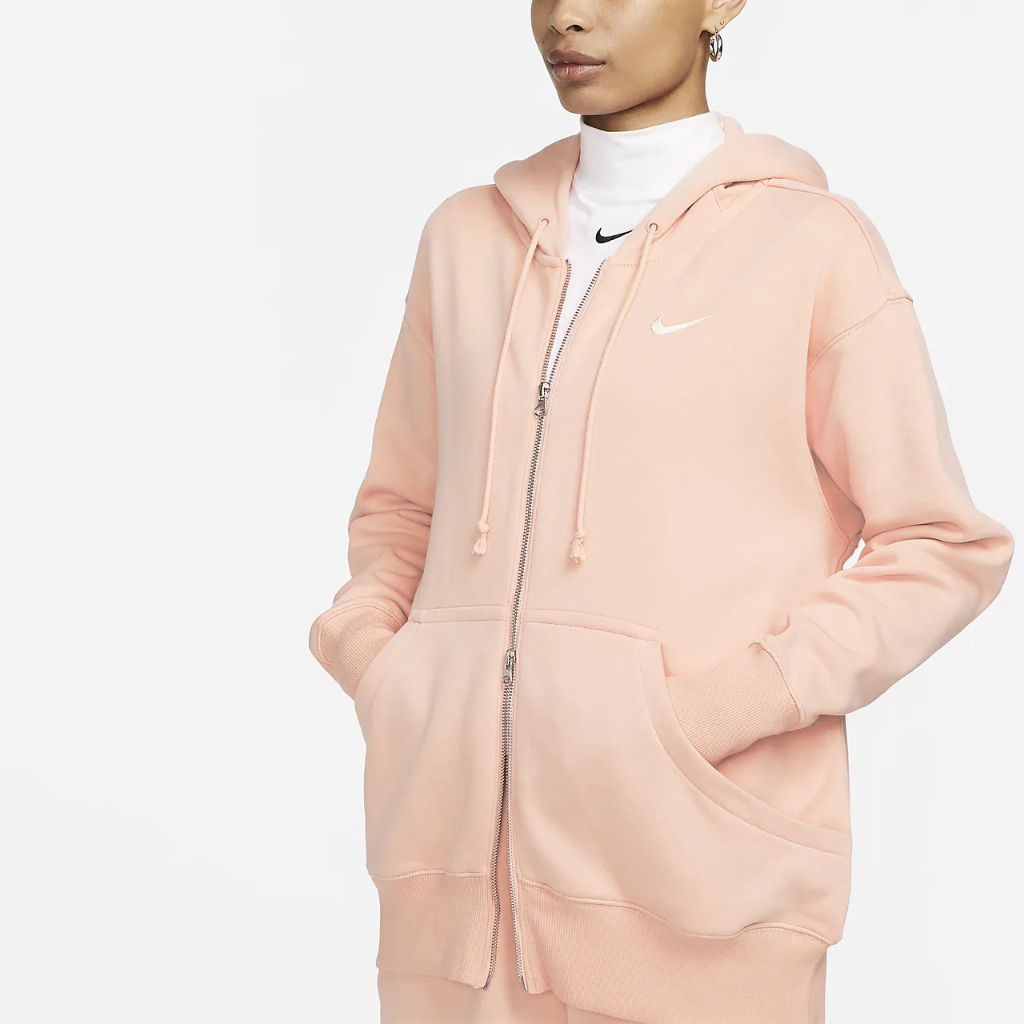 Nike Sportswear Phoenix Fleece Women&#039;s Oversized Full-Zip Hoodie DQ5758-800