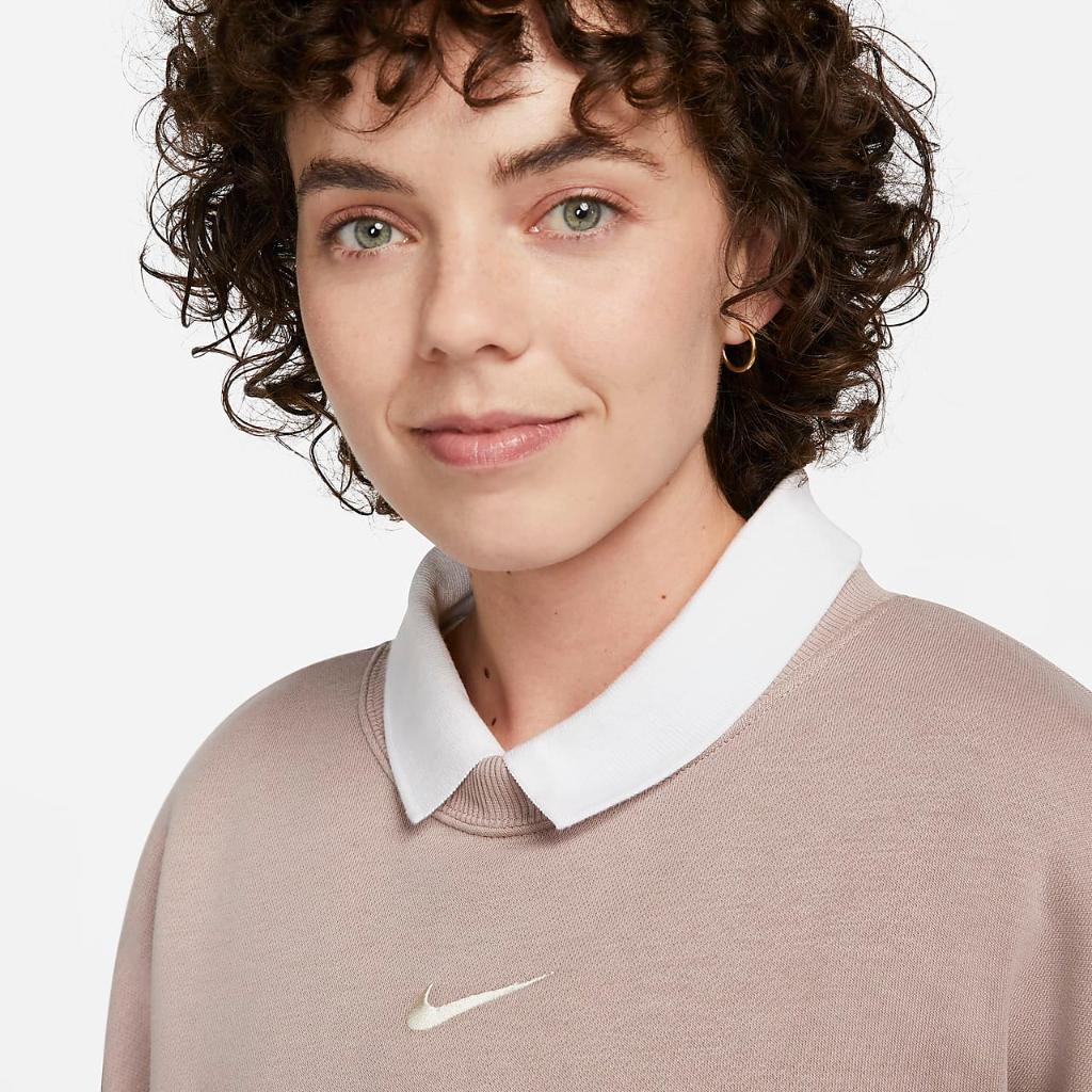Nike Sportswear Phoenix Fleece Women&#039;s Over-Oversized Crewneck Sweatshirt DQ5761-272