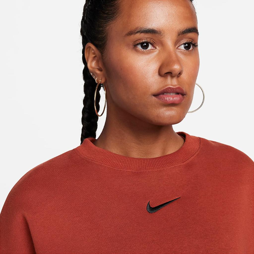 Nike Sportswear Phoenix Fleece Women&#039;s Over-Oversized Crewneck Sweatshirt DQ5761-832