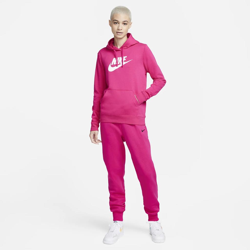 Nike Sportswear Club Fleece Women&#039;s Logo Pullover Hoodie DQ5775-615