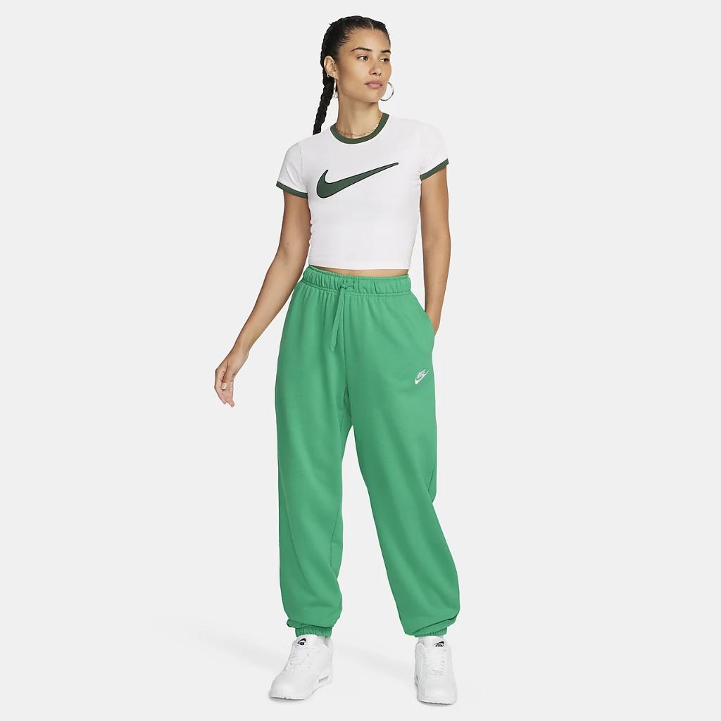 Nike Sportswear Club Fleece Women&#039;s Mid-Rise Oversized Sweatpants DQ5800-324