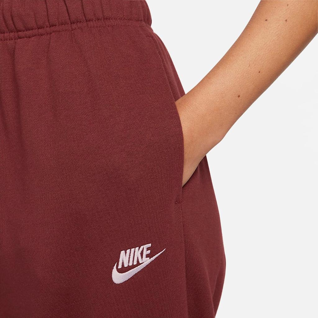 Nike Sportswear Club Fleece Women&#039;s Mid-Rise Oversized Sweatpants DQ5800-619