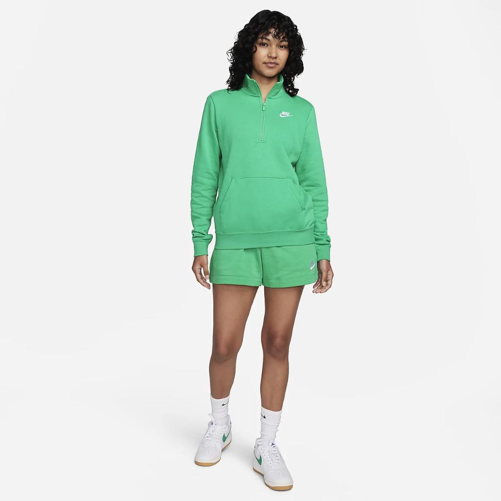 Nike Sportswear Club Fleece Women&#039;s 1/2-Zip Sweatshirt DQ5838-324