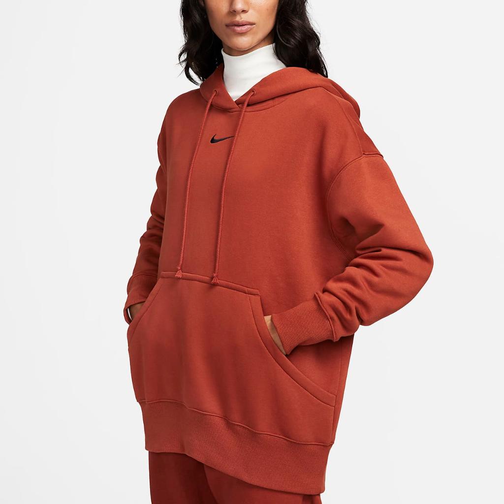 Nike Sportswear Phoenix Fleece Women&#039;s Oversized Pullover Hoodie DQ5860-832