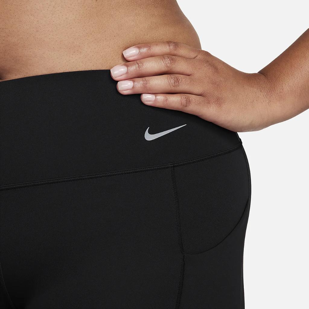 Nike Universa Women&#039;s Medium-Support Mid-Rise 7/8 Leggings with Pockets DQ5874-010