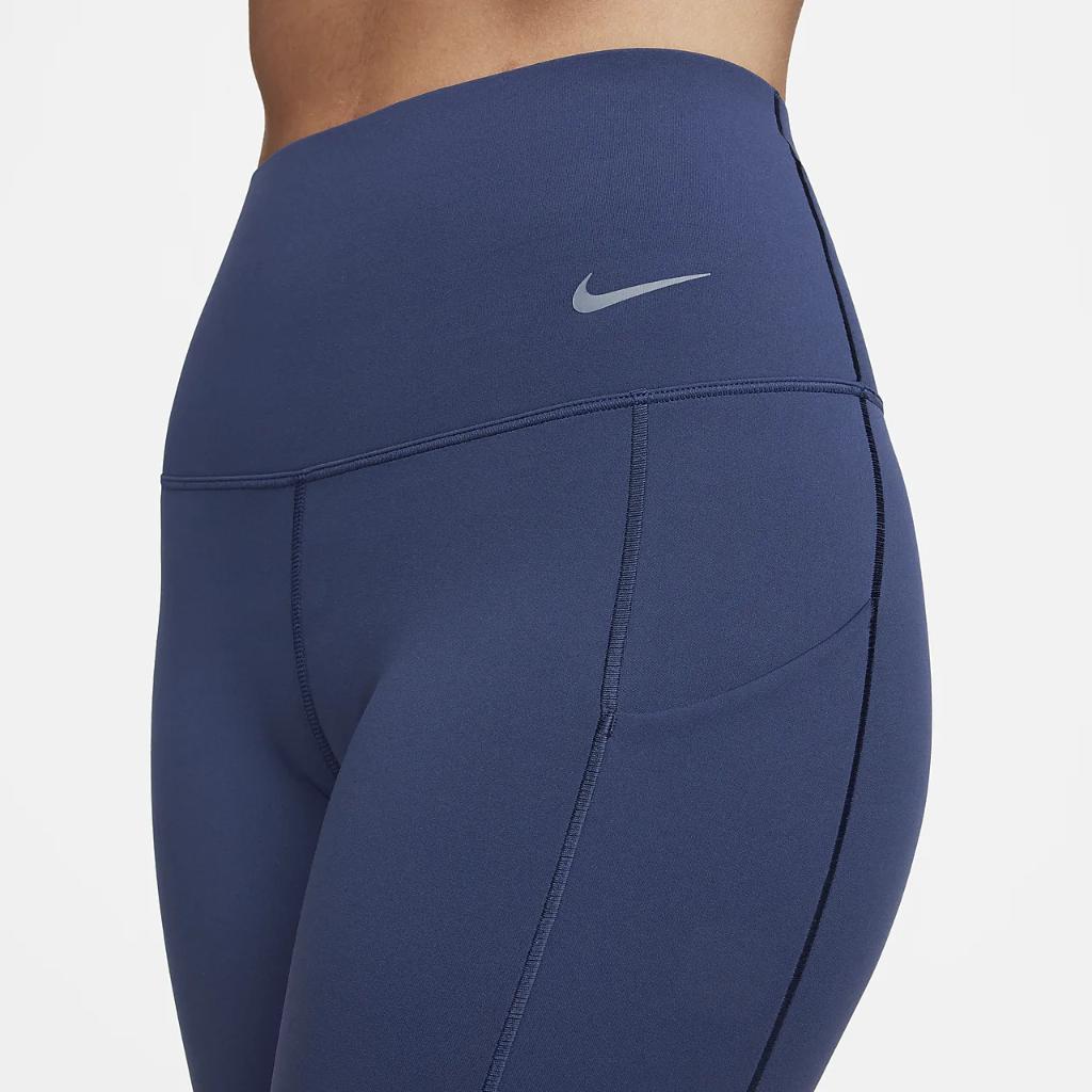 Nike Universa Women&#039;s Medium-Support High-Waisted Cropped Leggings with Pockets DQ5893-410