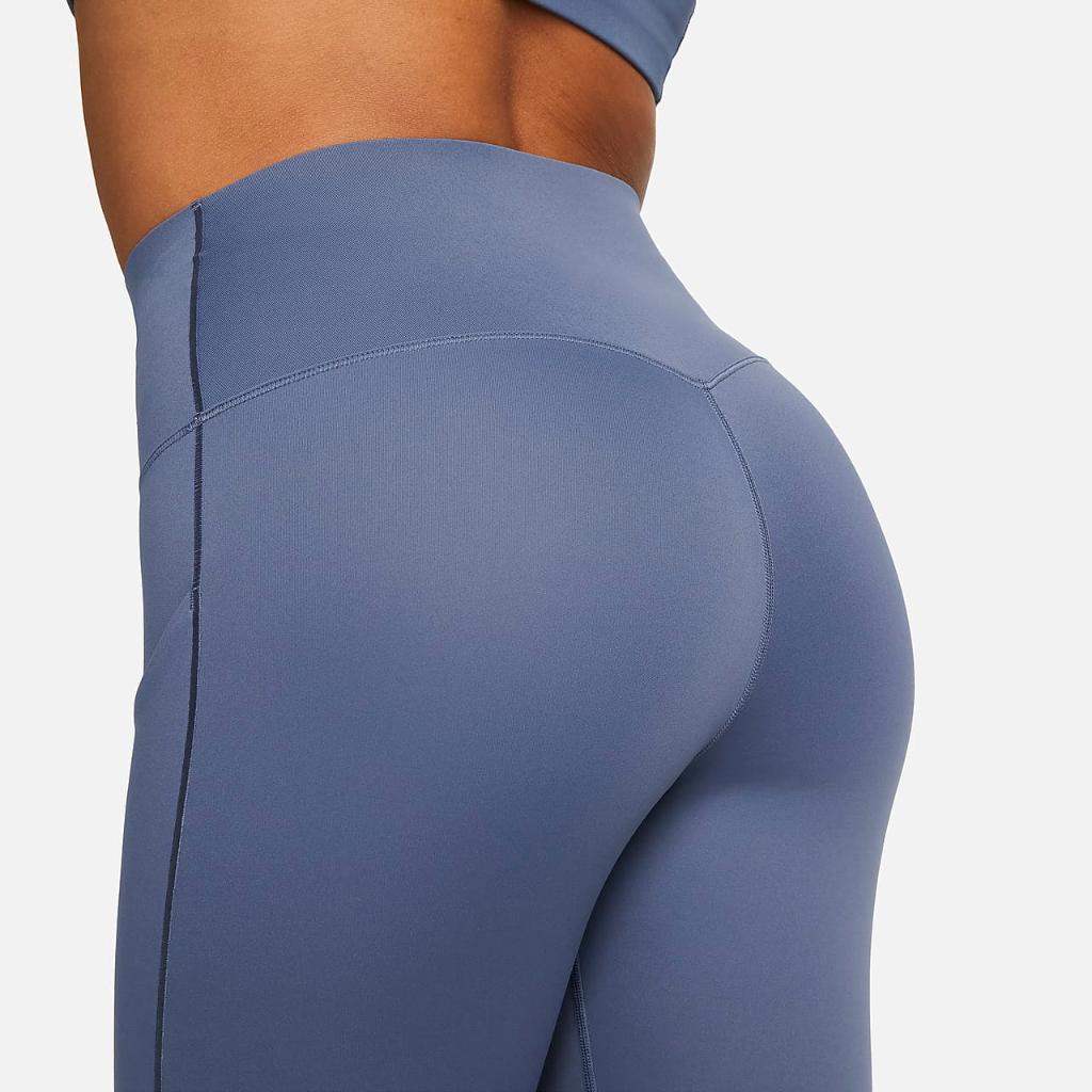 Nike Universa Women&#039;s Medium-Support High-Waisted Cropped Leggings with Pockets DQ5893-491