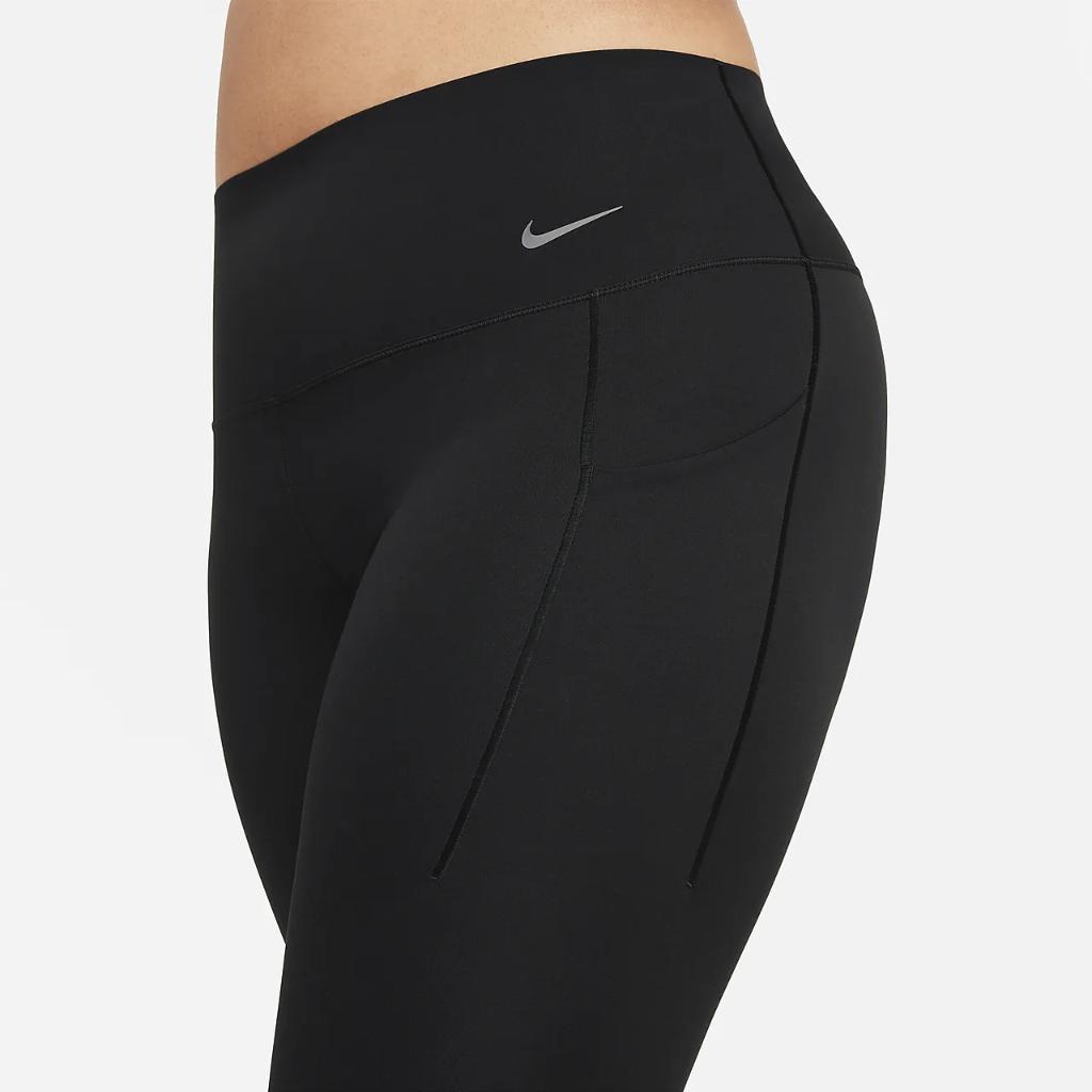 Nike Universa Women&#039;s Medium-Support High-Waisted 7/8 Leggings with Pockets DQ5897-010