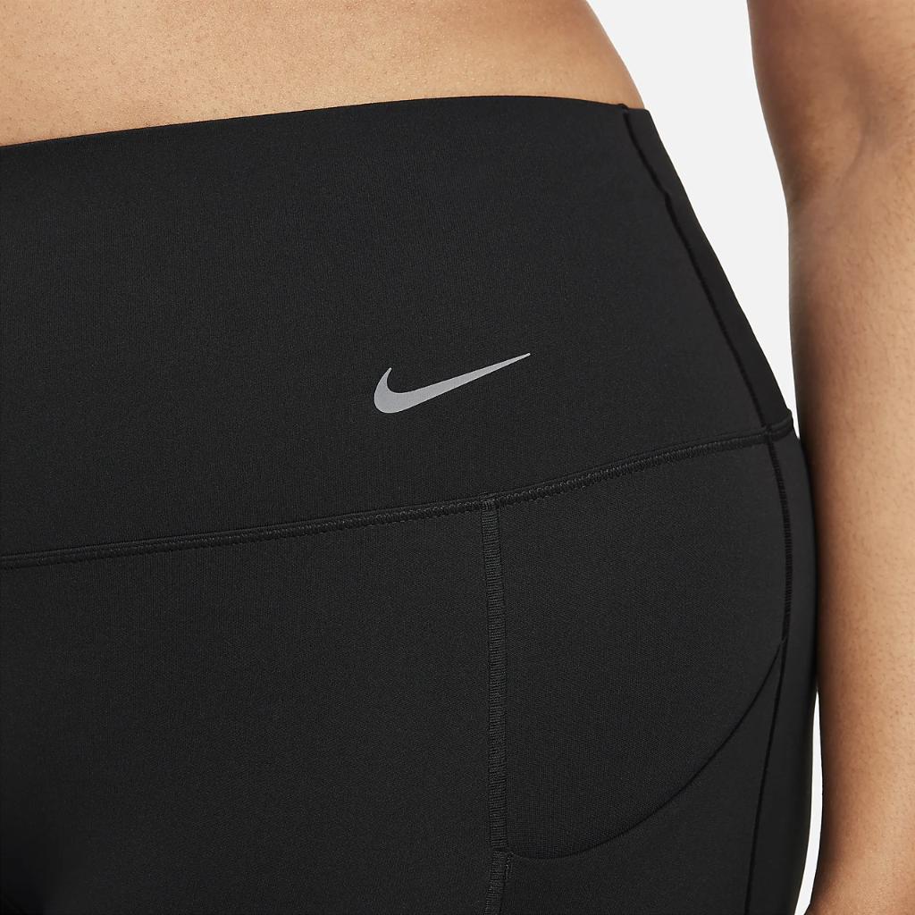 Nike Universa Women&#039;s Medium-Support High-Waisted 7/8 Leggings with Pockets DQ5897-010
