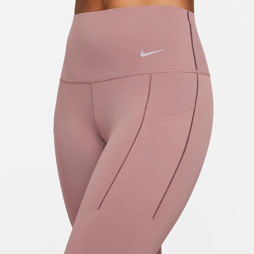 Nike Universa Women&#039;s Medium-Support High-Waisted 7/8 Leggings with Pockets DQ5897-208
