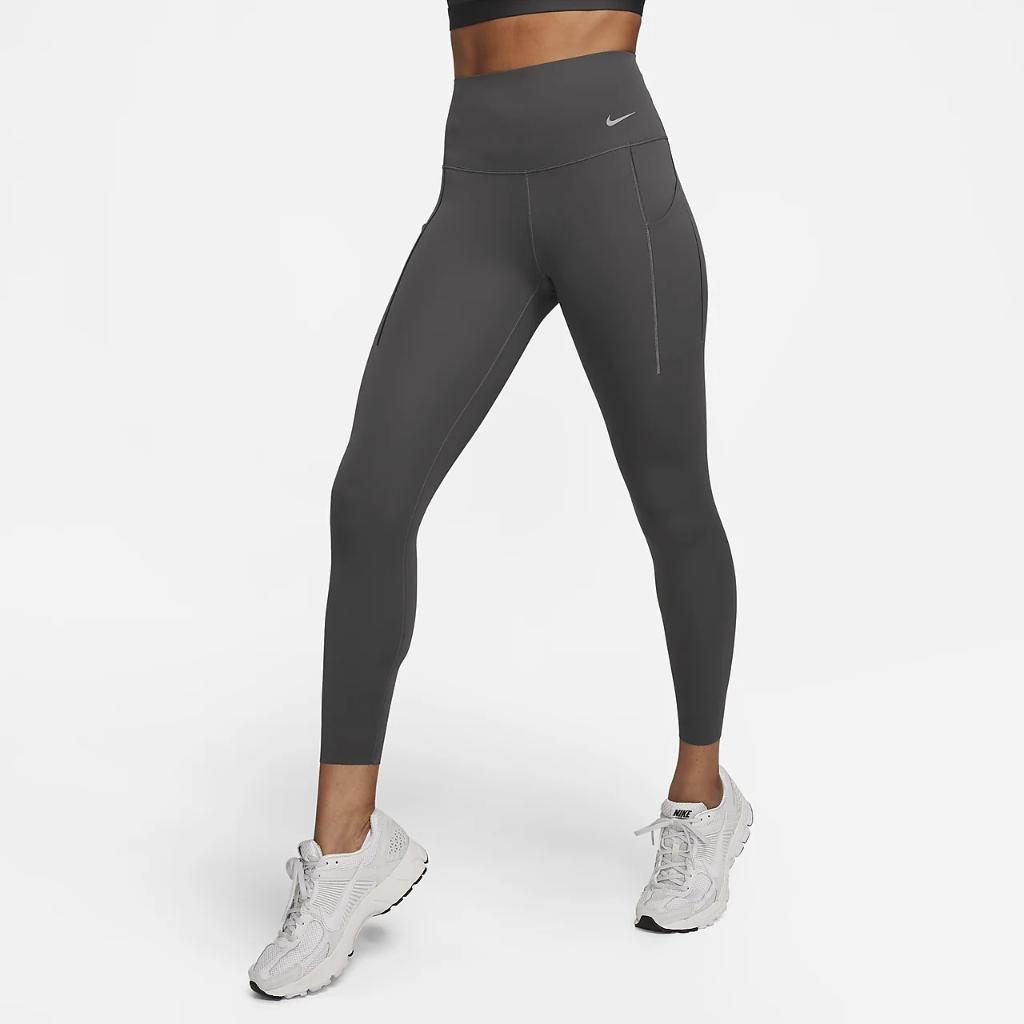 Nike Universa Women&#039;s Medium-Support High-Waisted 7/8 Leggings with Pockets DQ5897-254