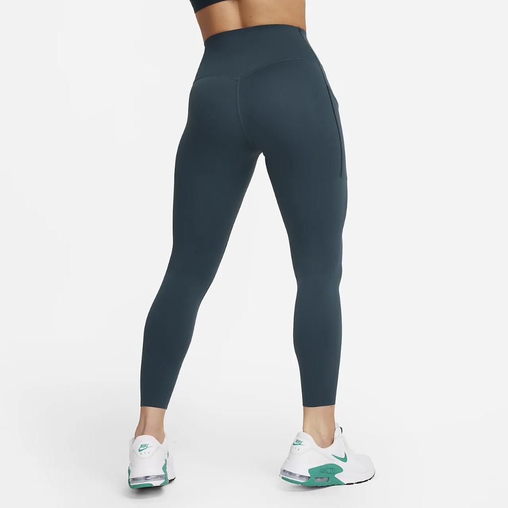 Nike Universa Women&#039;s Medium-Support High-Waisted 7/8 Leggings with Pockets DQ5897-328