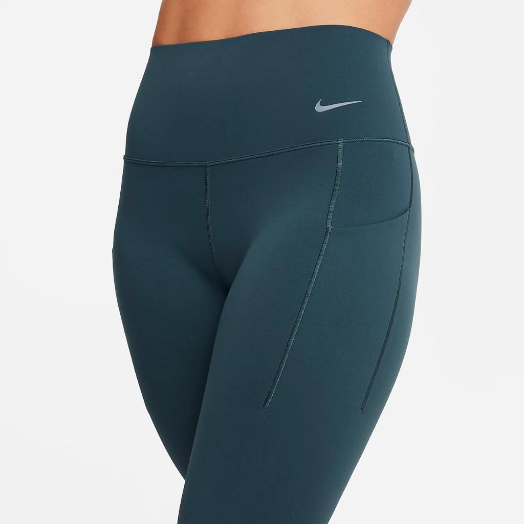 Nike Universa Women&#039;s Medium-Support High-Waisted 7/8 Leggings with Pockets DQ5897-328