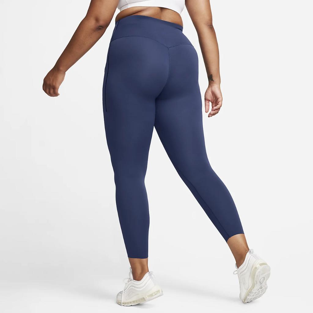 Nike Universa Women&#039;s Medium-Support High-Waisted 7/8 Leggings with Pockets DQ5897-410