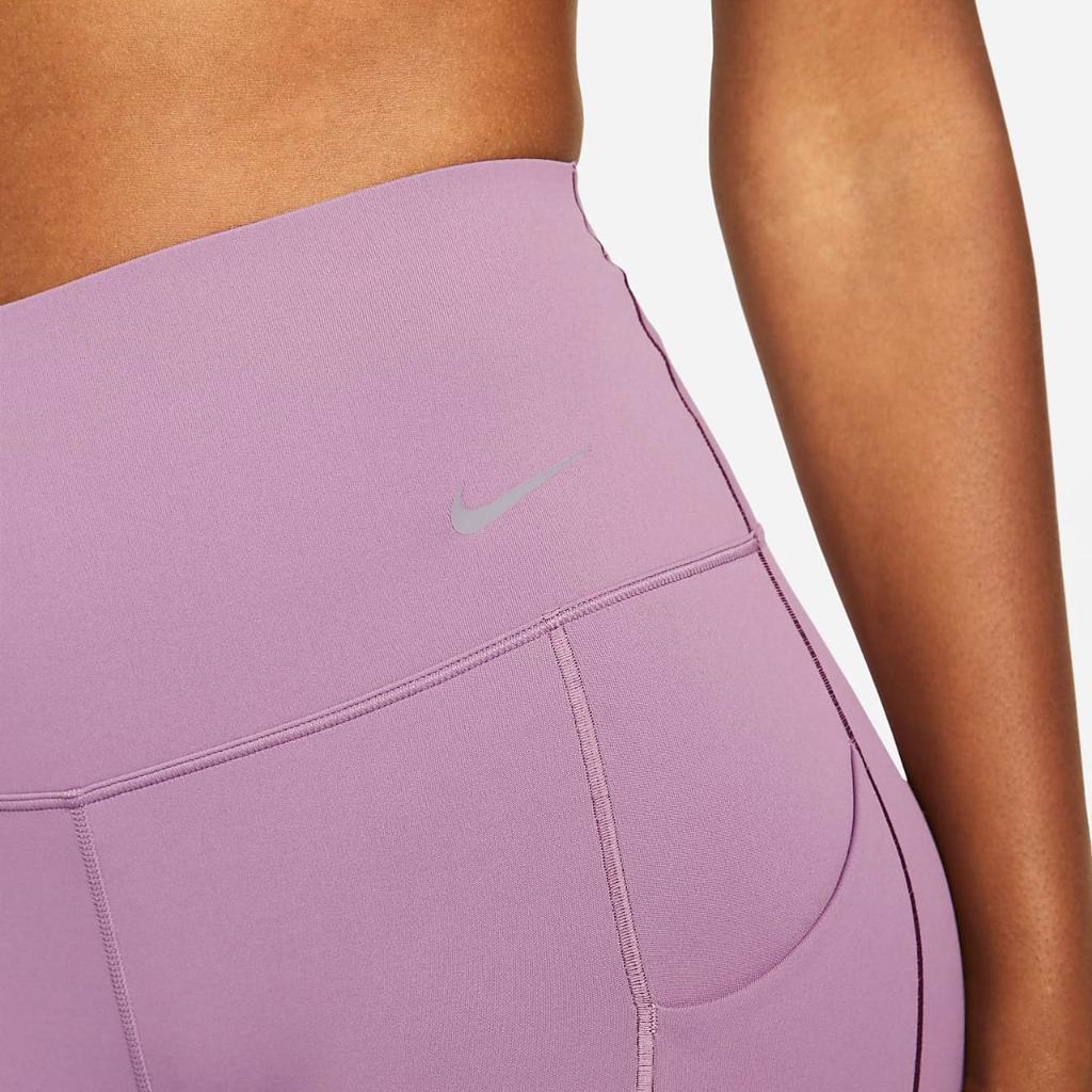 Nike Universa Women&#039;s Medium-Support High-Waisted 7/8 Leggings with Pockets DQ5897-536