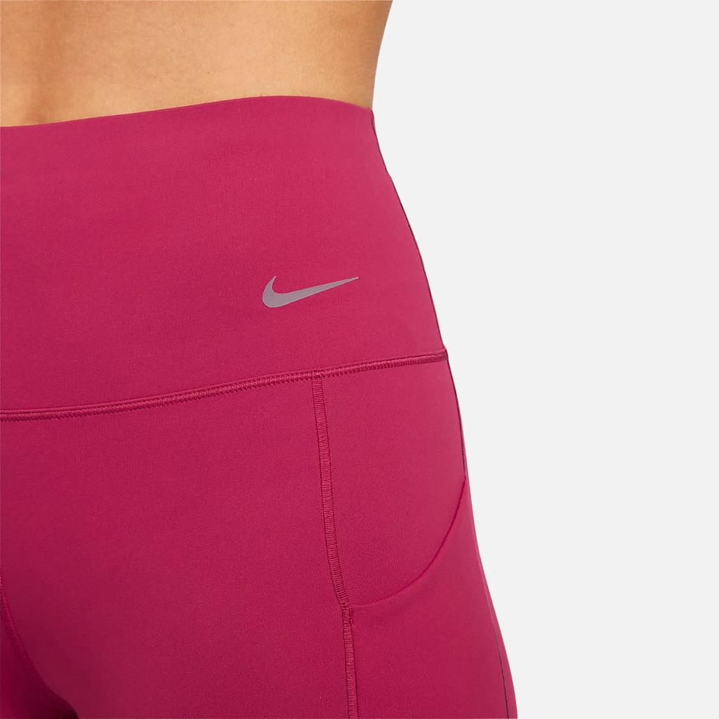 Nike Universa Women&#039;s Medium-Support High-Waisted 7/8 Leggings with Pockets DQ5897-620