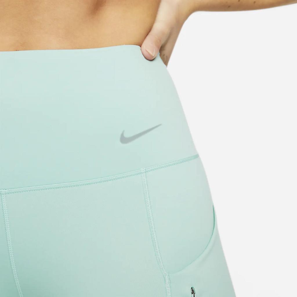 Nike Go Women&#039;s Firm-Support High-Waisted 8&quot; Biker Shorts with Pockets DQ5923-309