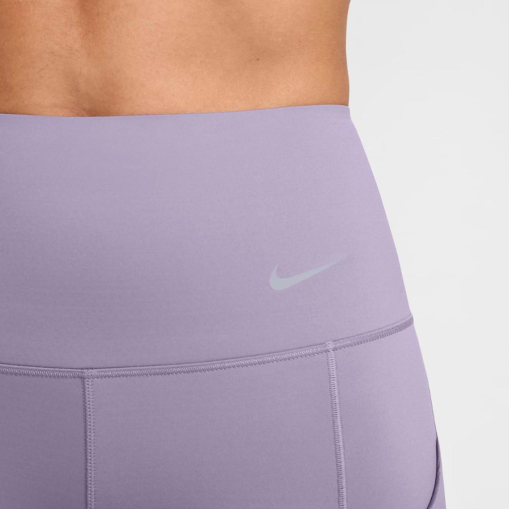 Nike Go Women&#039;s Firm-Support High-Waisted 8&quot; Biker Shorts with Pockets DQ5923-509