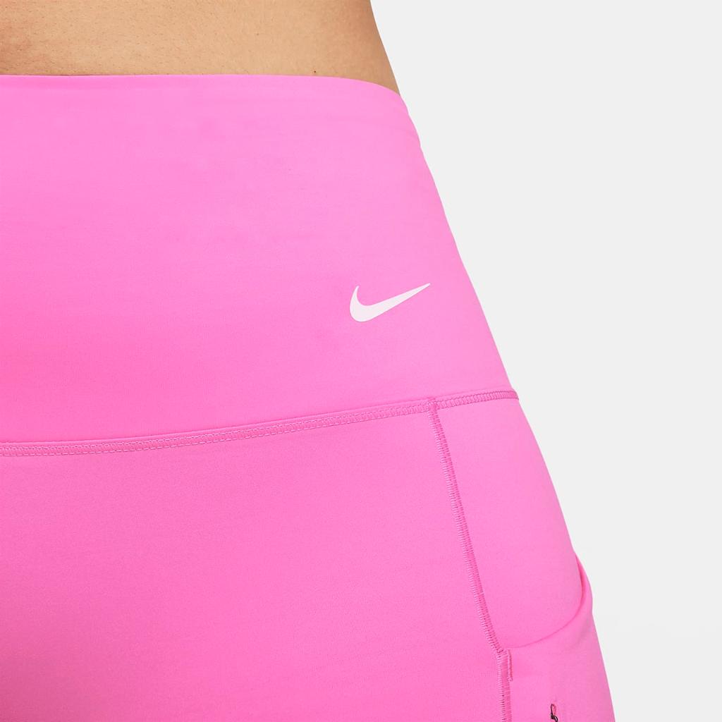 Nike Go Women&#039;s Firm-Support High-Waisted 8&quot; Biker Shorts with Pockets DQ5923-675