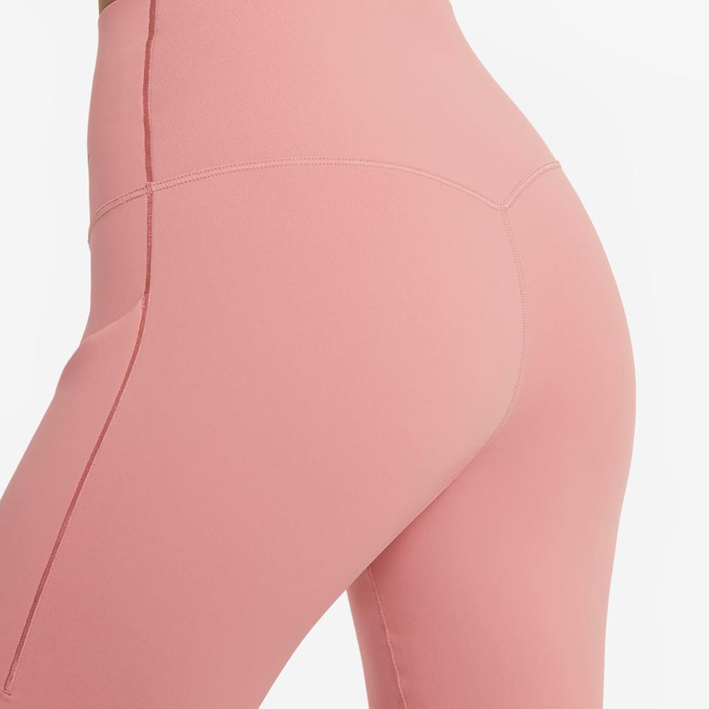 Nike Universa Women&#039;s Medium-Support High-Waisted 8&quot; Biker Shorts with Pockets DQ5994-618
