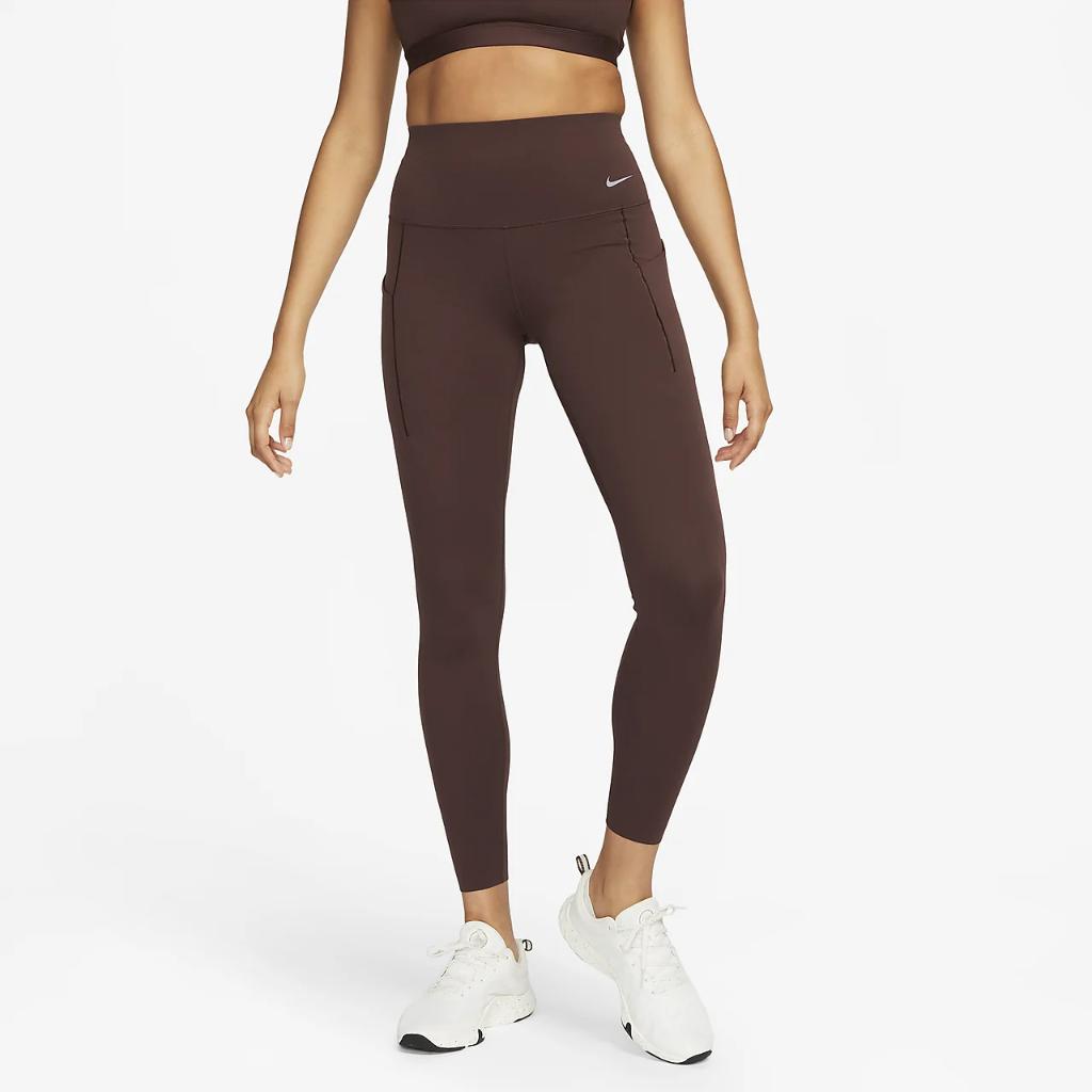 Nike Universa Women&#039;s Medium-Support High-Waisted Full-Length Leggings with Pockets DQ5996-227