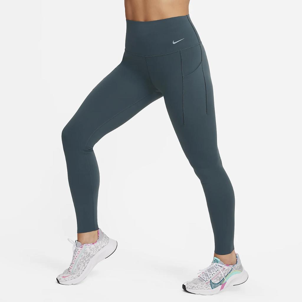Nike Universa Women&#039;s Medium-Support High-Waisted Full-Length Leggings with Pockets DQ5996-328