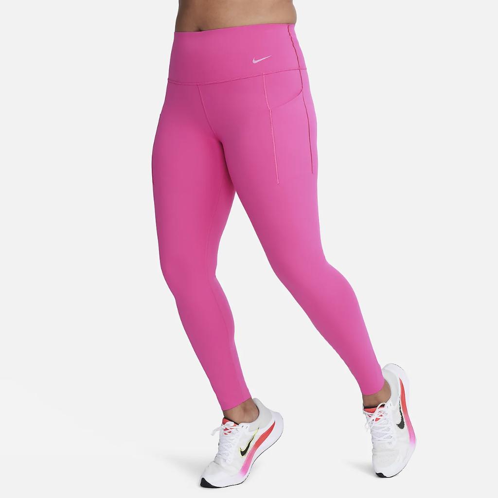 Nike Universa Women&#039;s Medium-Support High-Waisted Full-Length Leggings with Pockets DQ5996-615