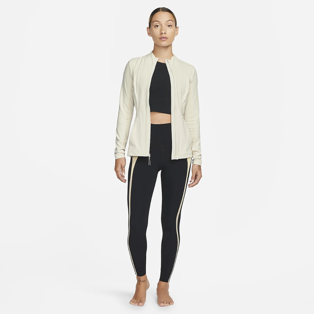 Nike Yoga Dri-FIT Luxe Women&#039;s Fitted Jacket DQ6001-104