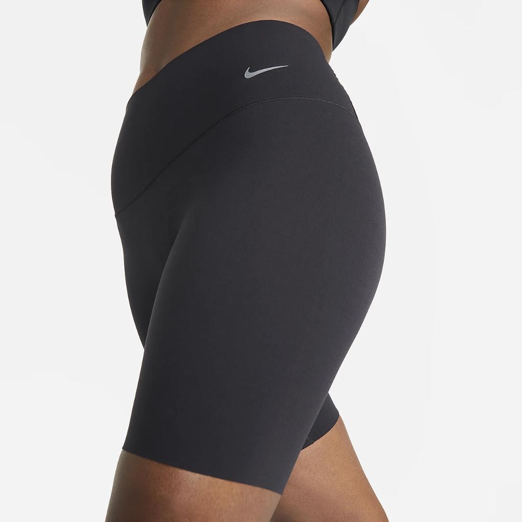 Nike Zenvy Women&#039;s Gentle-Support High-Waisted 8&quot; Biker Shorts DQ6003-010